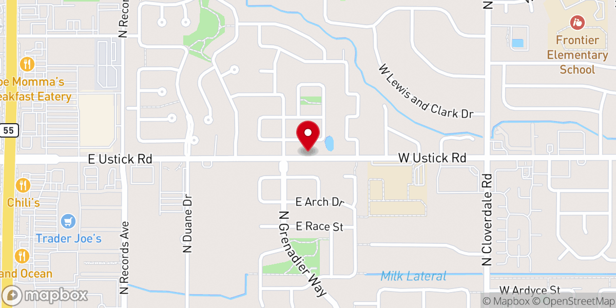 Map showing location of Christian and Single Together Ministries Inc