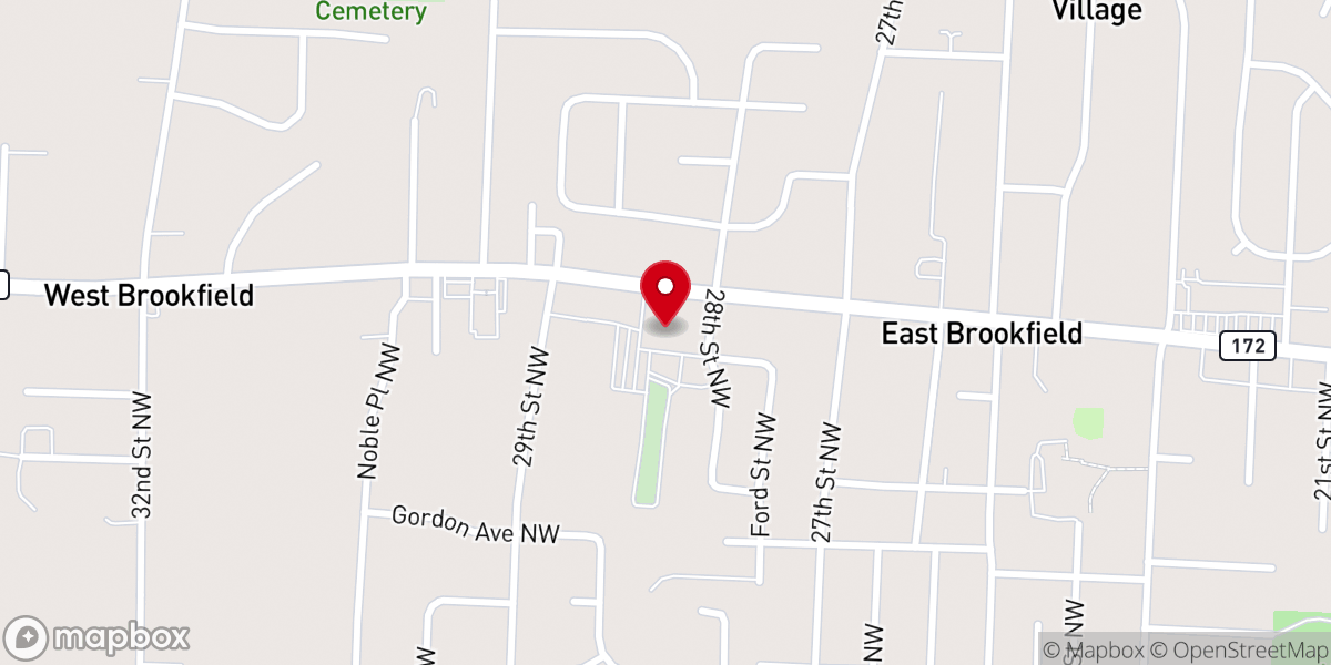 Map showing location of Divine Mercy Parish - St Barbara Catholic Church