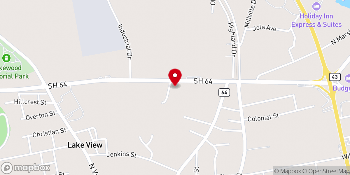 Map showing location of Henderson Interchurch Ministry
