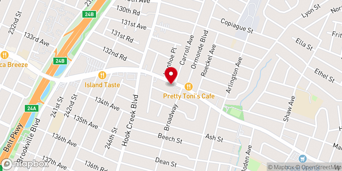 Map showing location of Lighthouse International Gathering