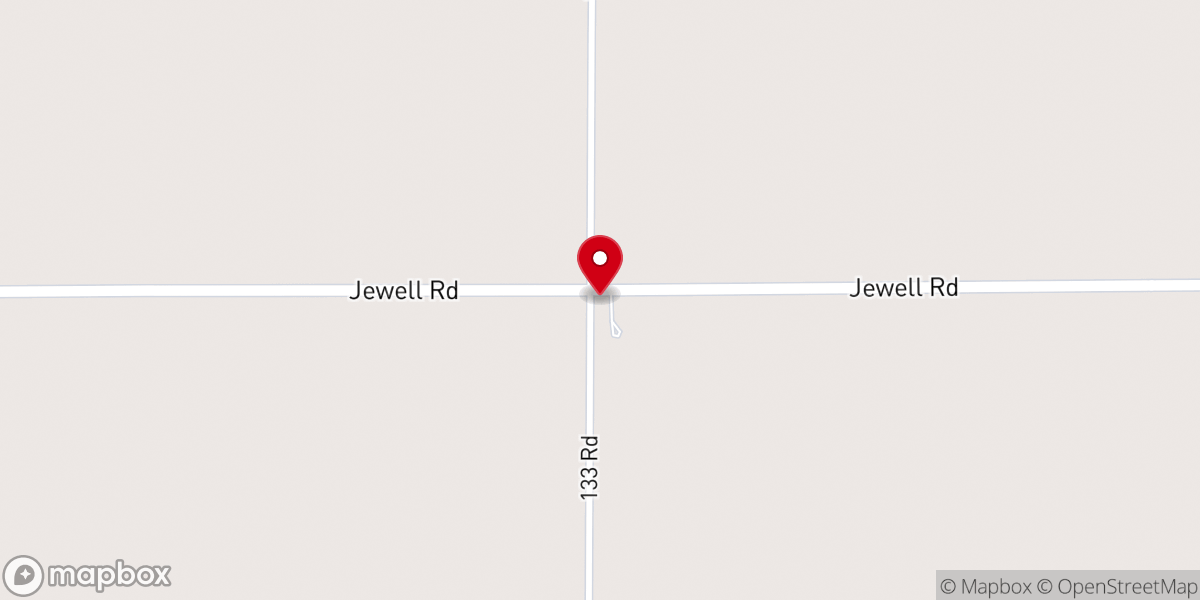 Map showing location of Zion Lutheran Church