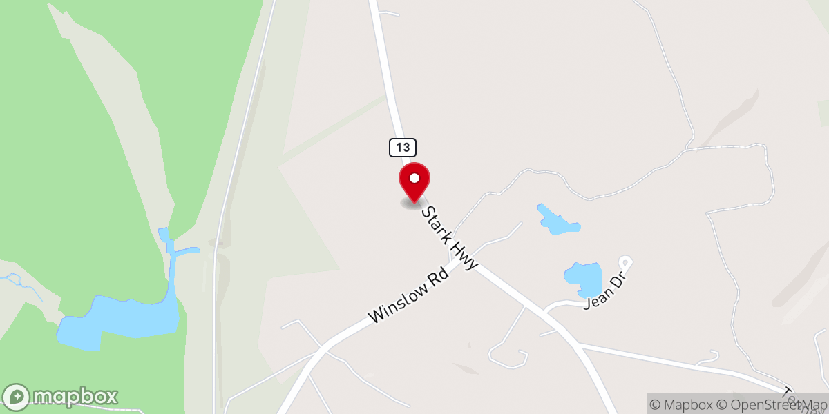 Map showing location of St John's Episcopal