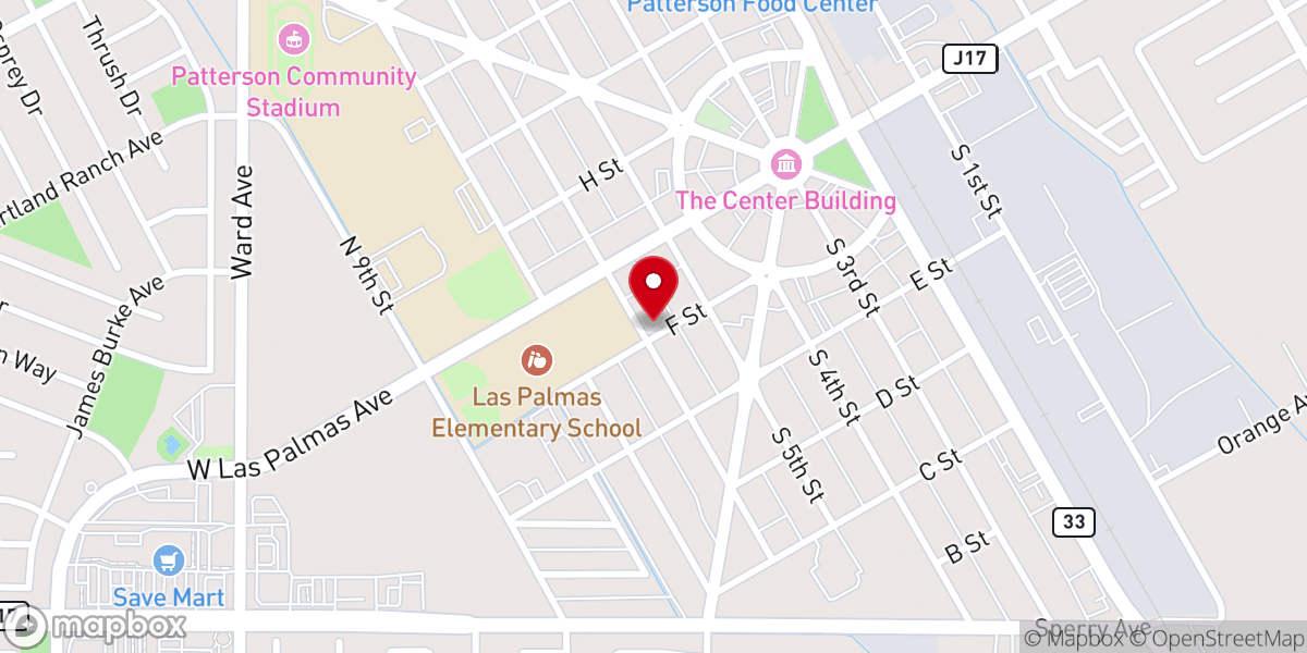Map showing location of Family Christian Center