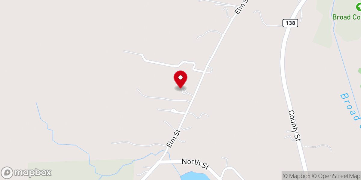 Map showing location of Dominican Sisters of the Presentation