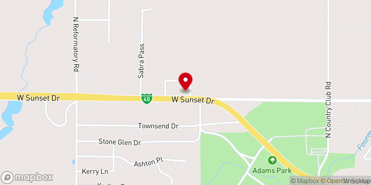 Map showing location of Faith Victory Fellowship