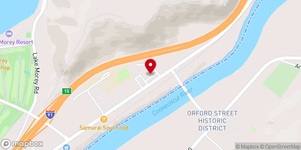 Map showing location of Community Church of Christ