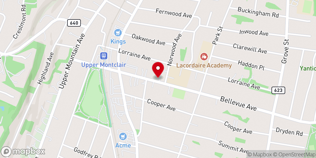 Map showing location of Saint Cassian Roman Catholic Church