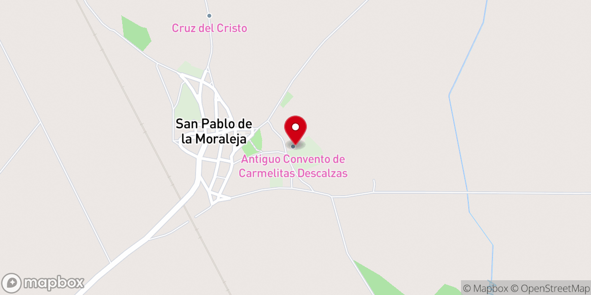 Map showing location of Antiguo Convento de Carmelitas