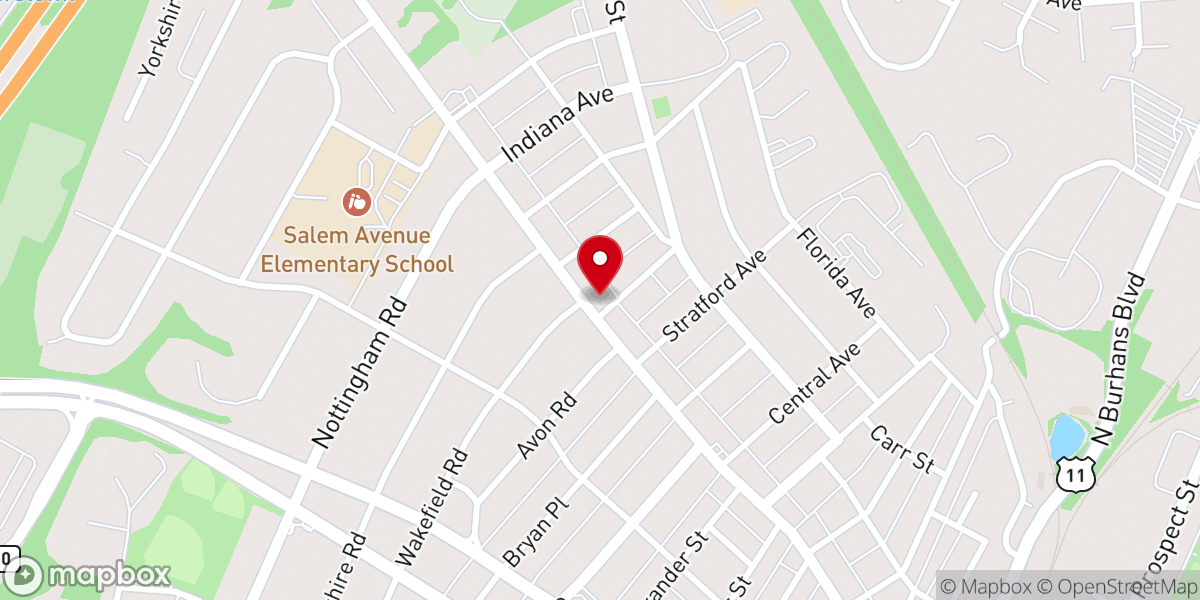 Map showing location of Pathway Community Church