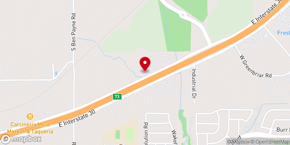 Map showing location of Church of Prayer