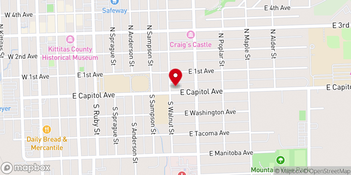 Map showing location of Family Christian Center Assembly