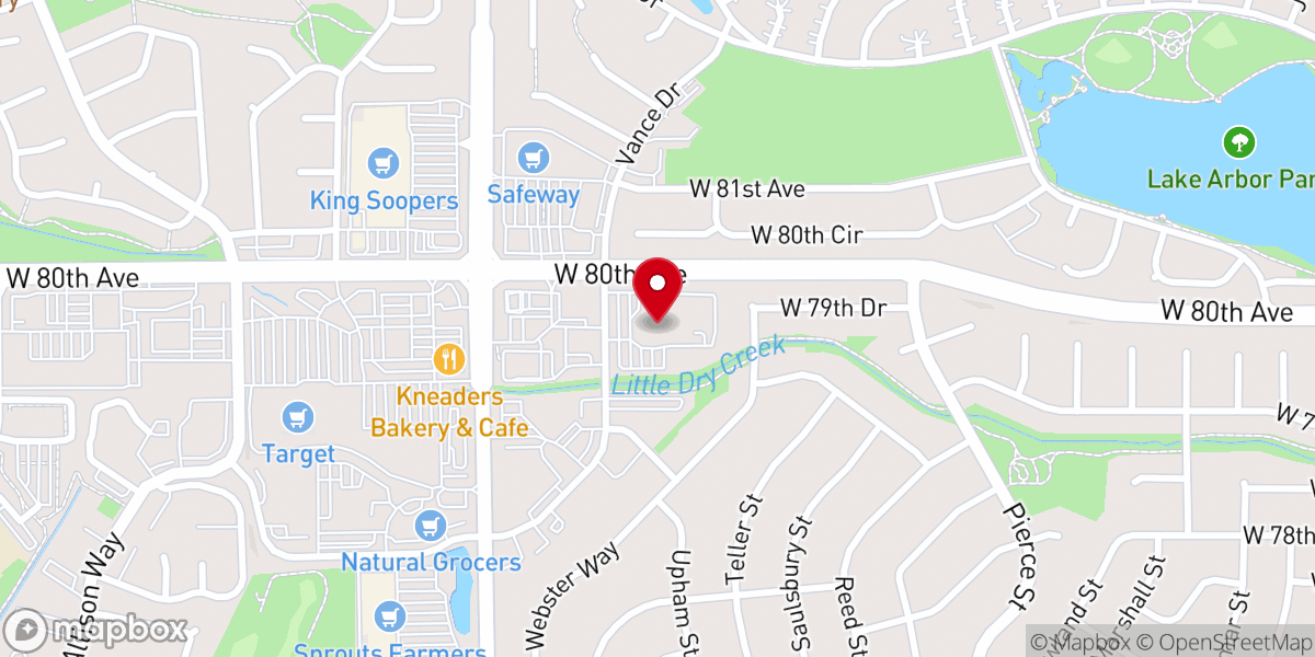 Map showing location of Spirit of Christ Catholic Community