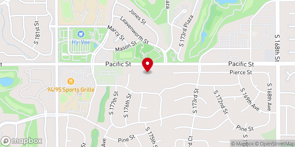 Map showing location of Pacific Springs Assembly of God