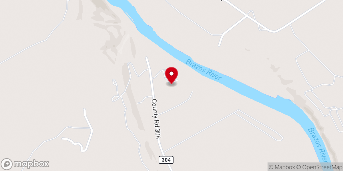 Map showing location of Casa de Milagros