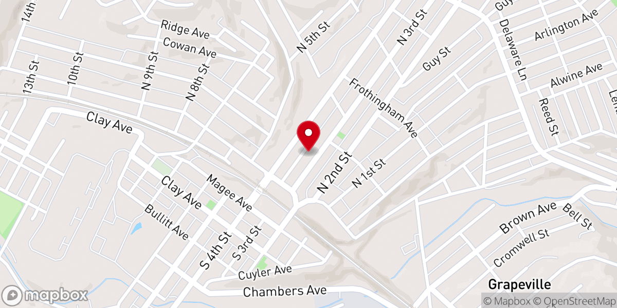 Map showing location of Crossroad Christian Outreach Inc