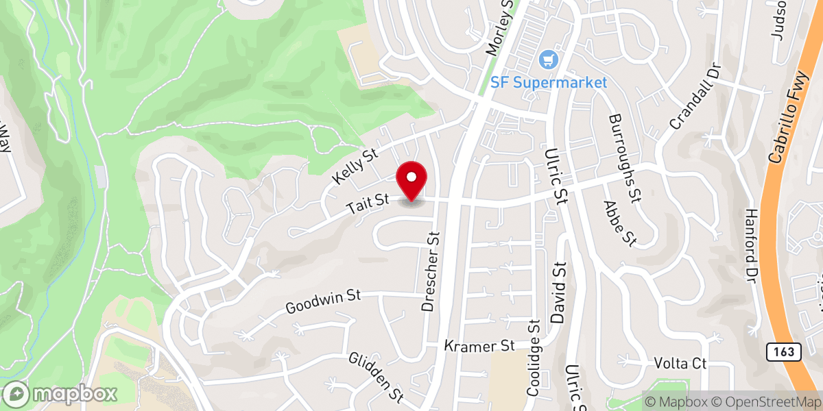 Map showing location of HOPE Lutheran Church