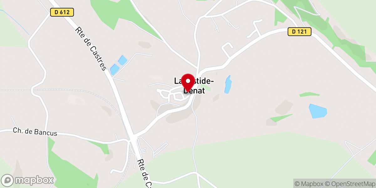 Map showing location of Église Sainte Catherine