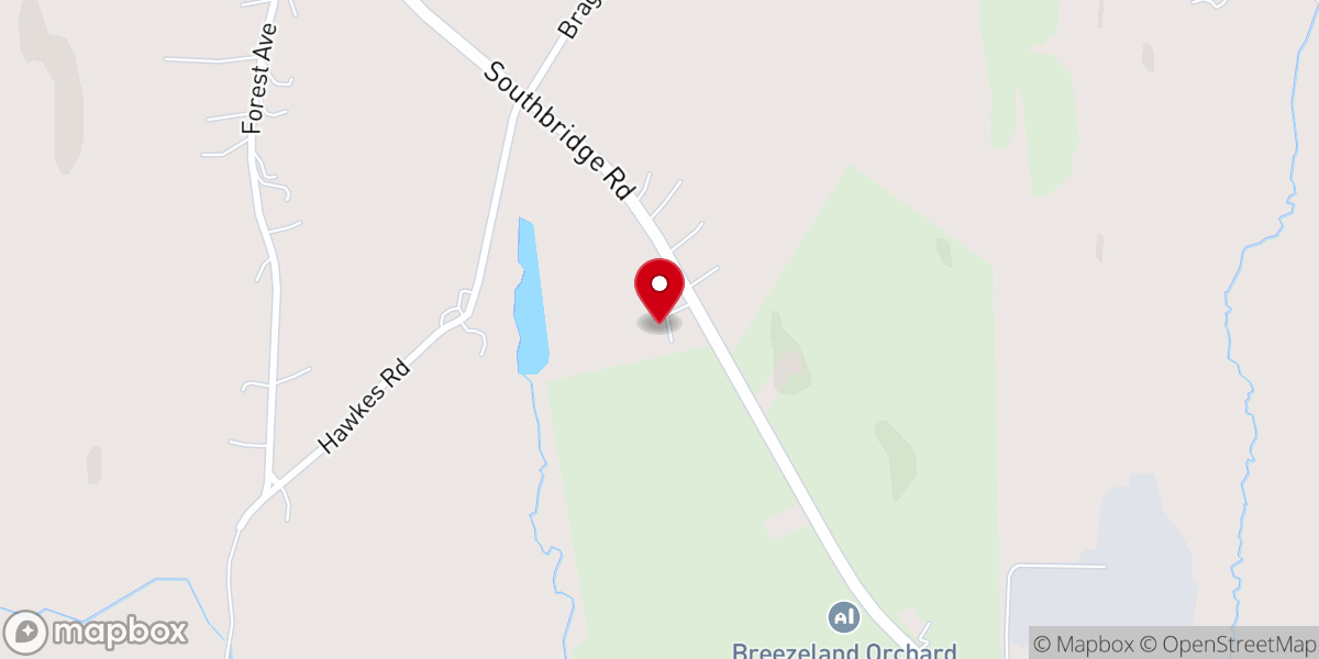Map showing location of Warren Seventh-day Adventist Chruch