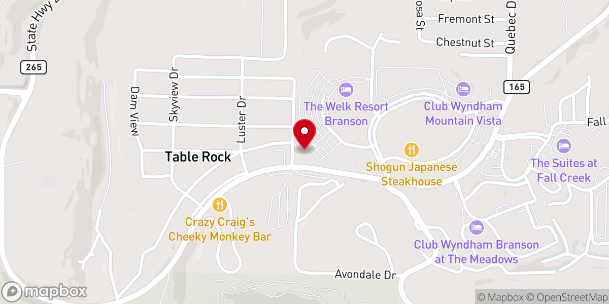 Map showing location of Charis Group Inc