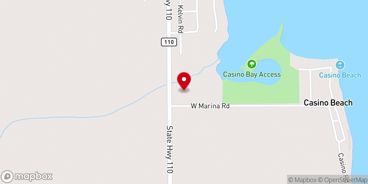 Map showing location of All Saints Episcopal Church