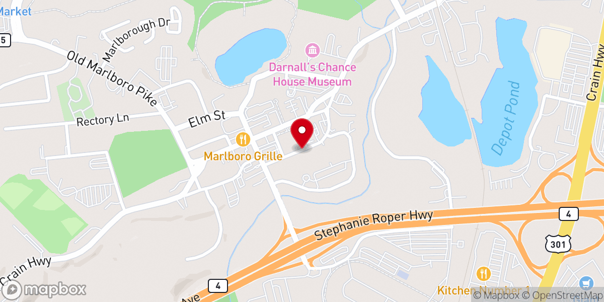 Map showing location of Denisha Quarles Ministries Inc