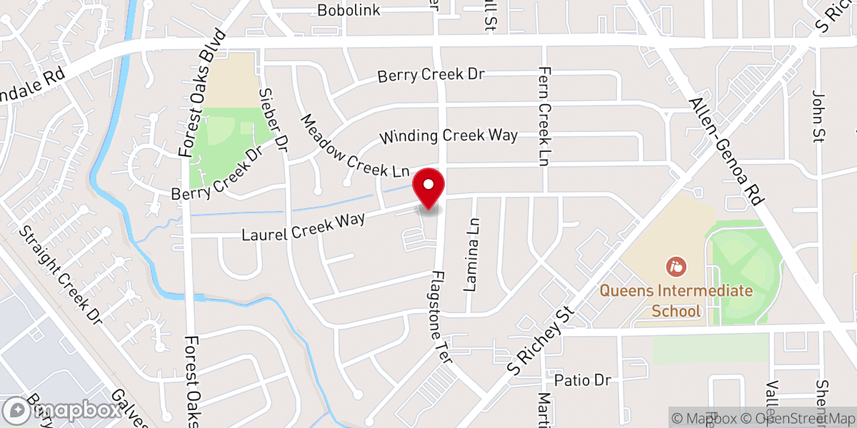 Map showing location of St Augustine Catholic Church