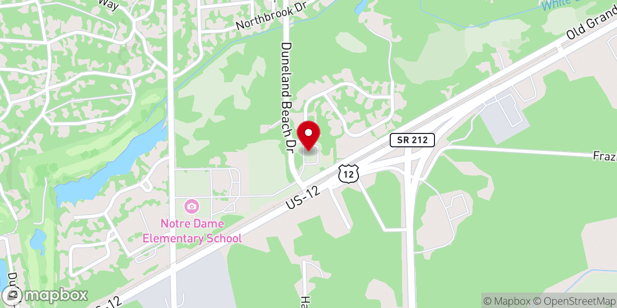 Map showing location of Living Way Foursquare Church