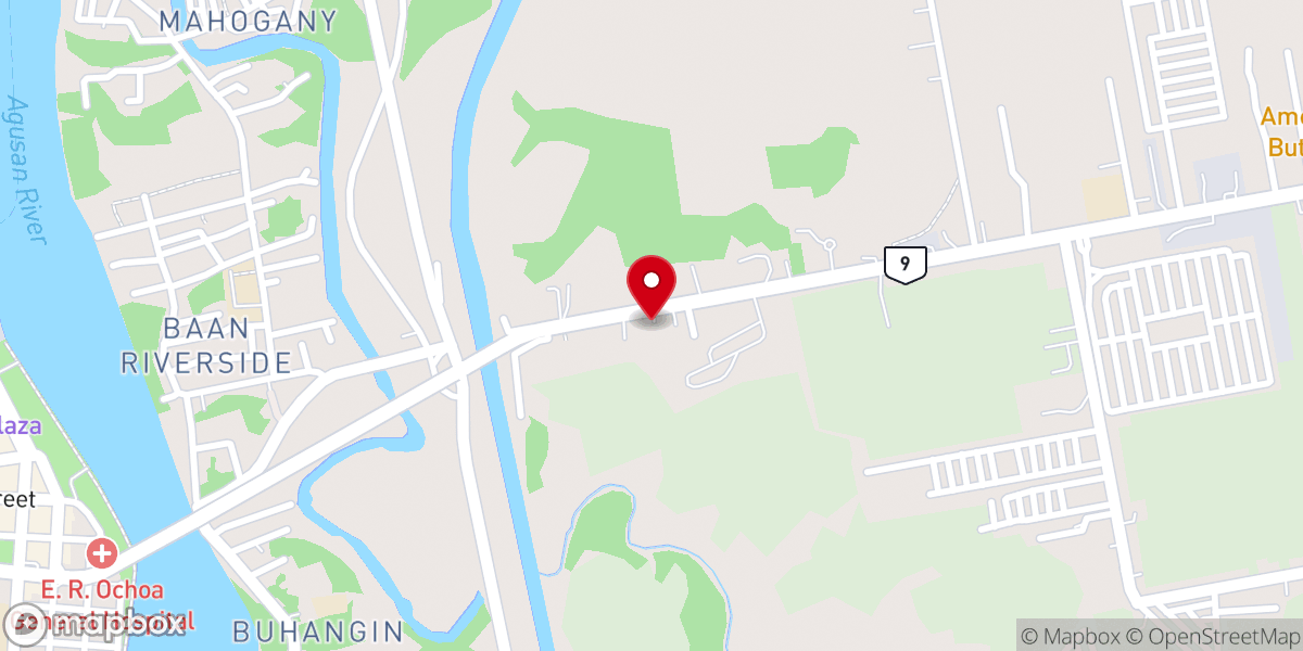 Map showing location of BUTUAN LIGHTHOUSE BAPTIST CHURCH