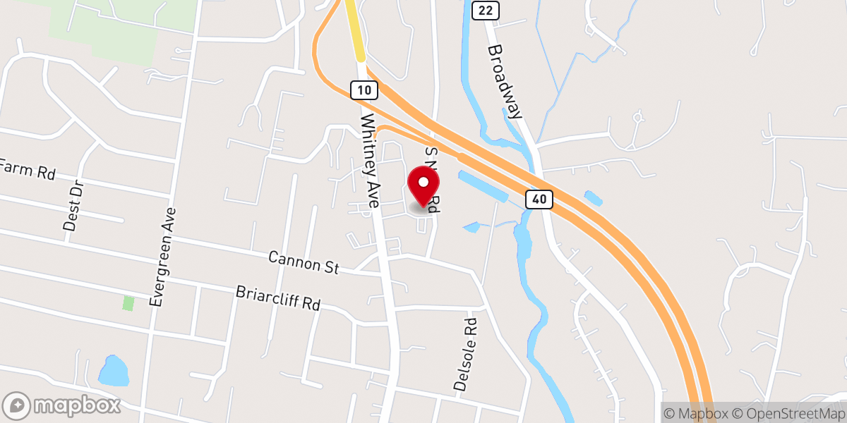 Map showing location of Our Lady of Mt Carmel Parish