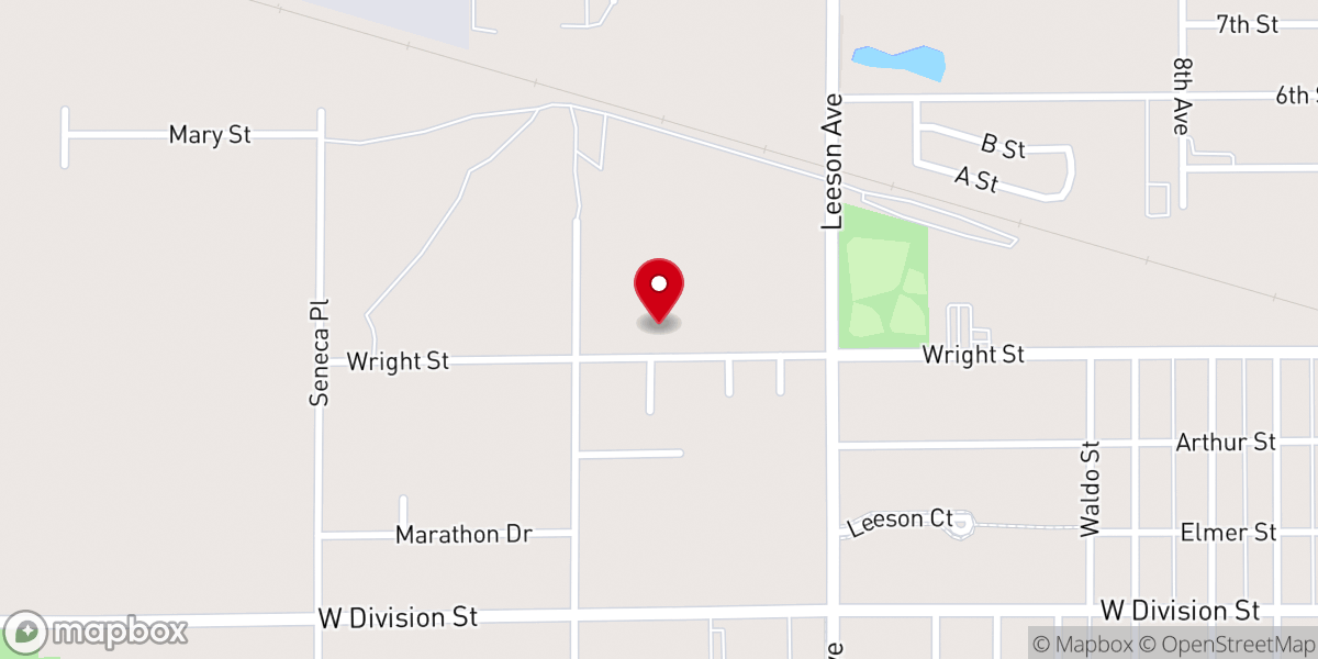 Map showing location of Independent Bible Church