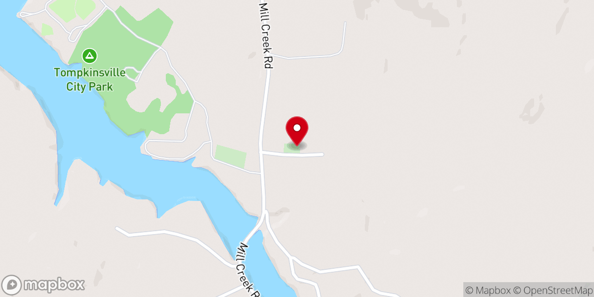 Map showing location of Liberty United Methodist Church