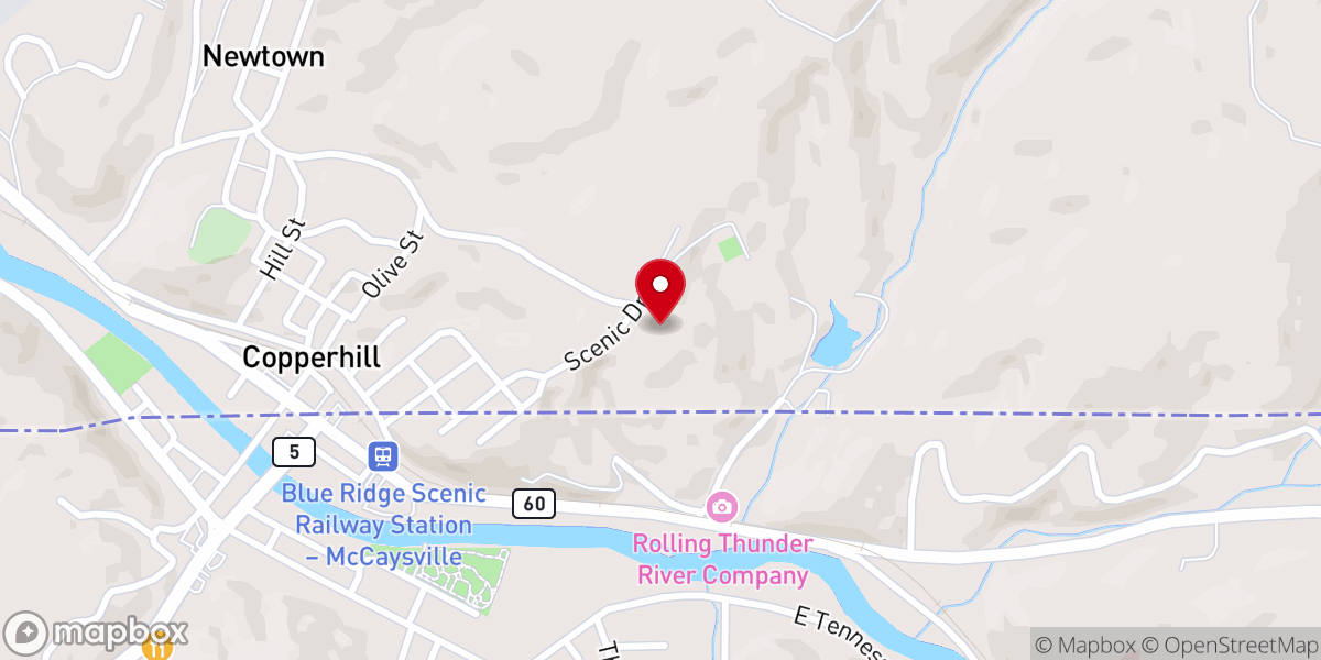 Map showing location of First United Methodist Church