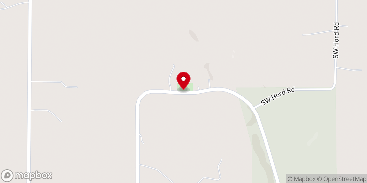 Map showing location of Stony Point Presbyterian
