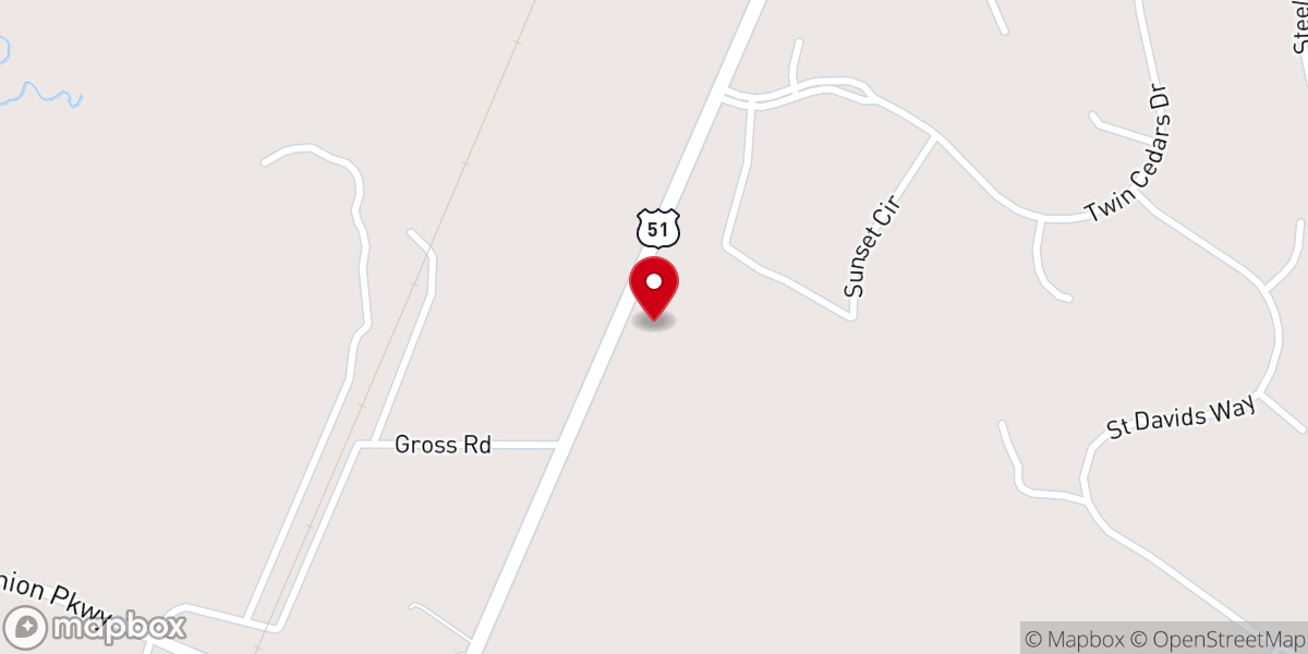 Map showing location of First Independent Methodist Church