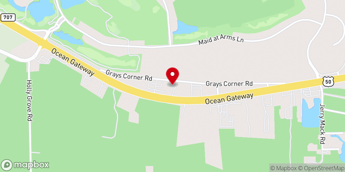 Map showing location of CrossWay Church