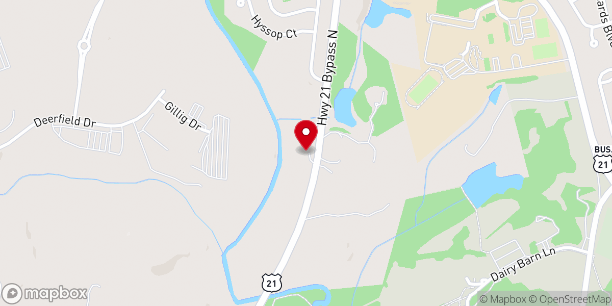 Map showing location of Christ Fellowship