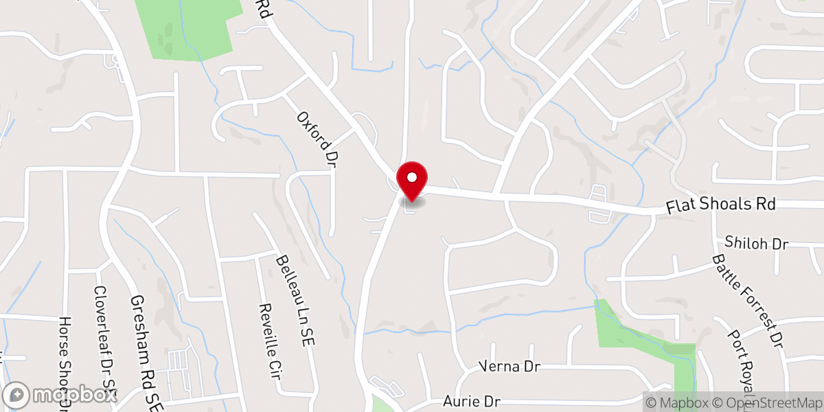 Map showing location of St Timothy's Episcopal Church