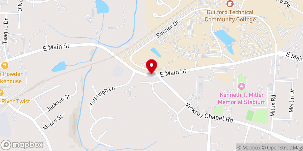 Map showing location of To God's Glory Fellowship