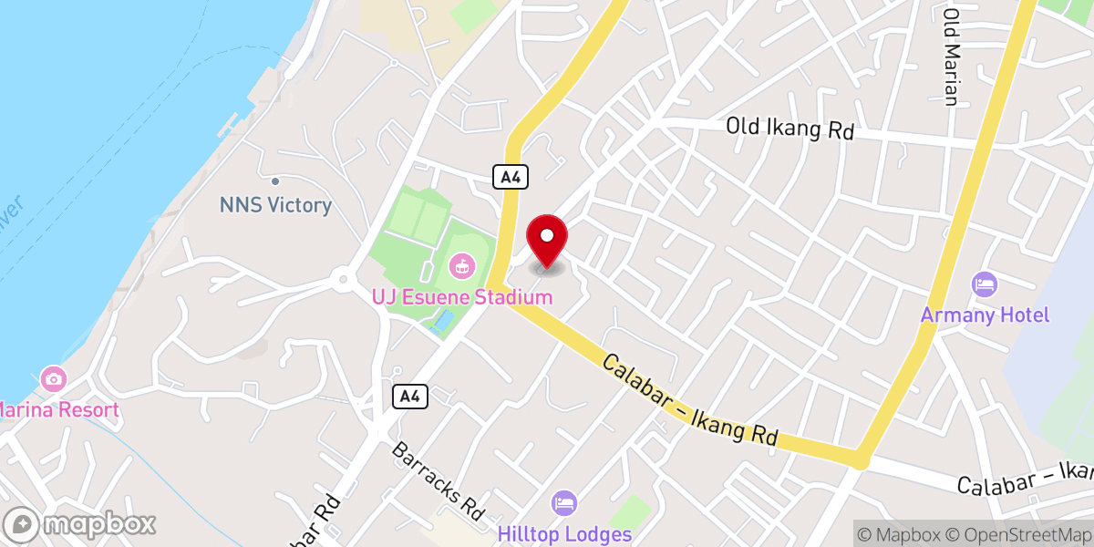 Map showing location of HONEYSTREAMS CHRISTIAN CENTRE