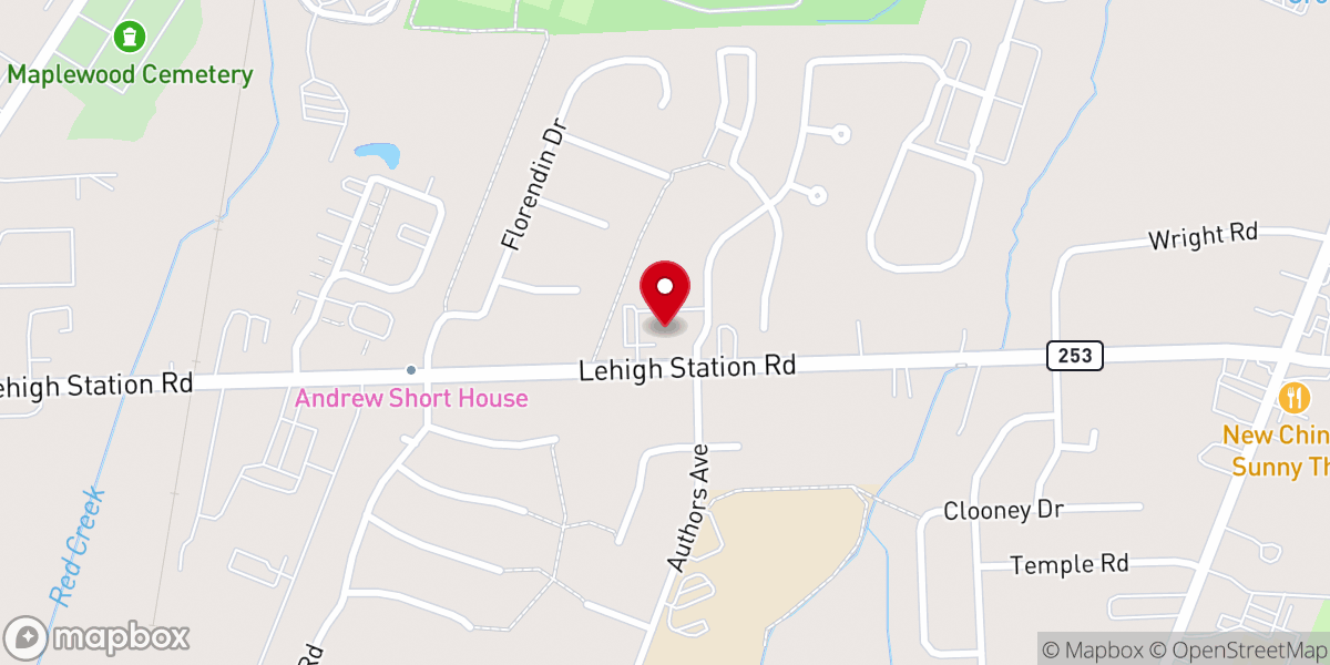 Map showing location of Supernatural Community Church