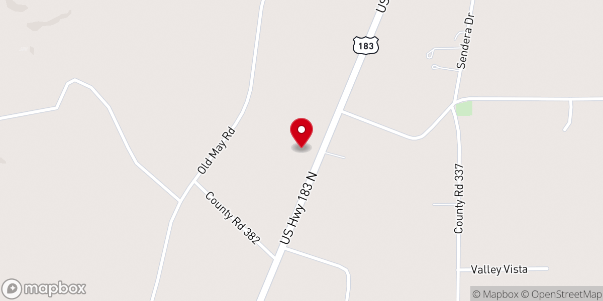 Map showing location of NorthRidge Baptist Church