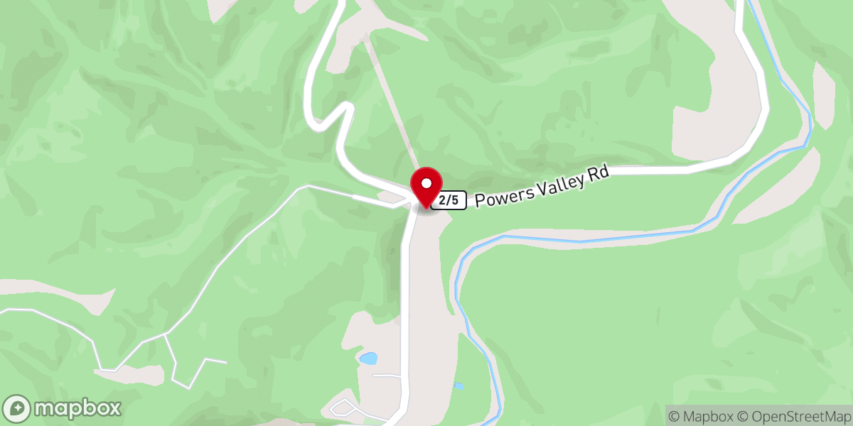 Map showing location of Capon Chapel Church of the Brethren