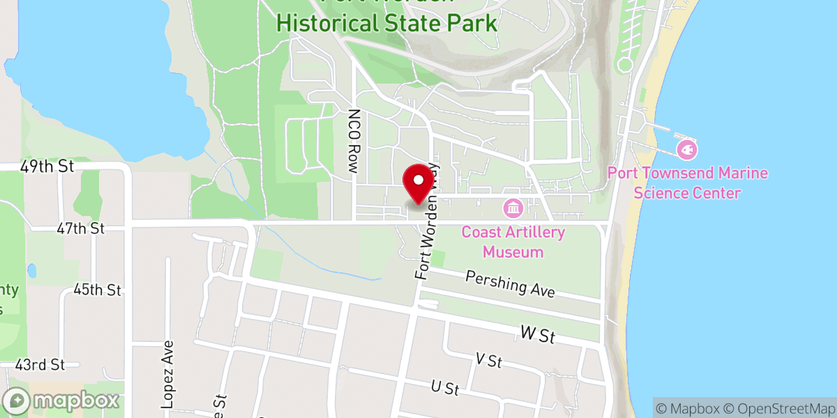Map showing location of Taps at the Guardhouse
