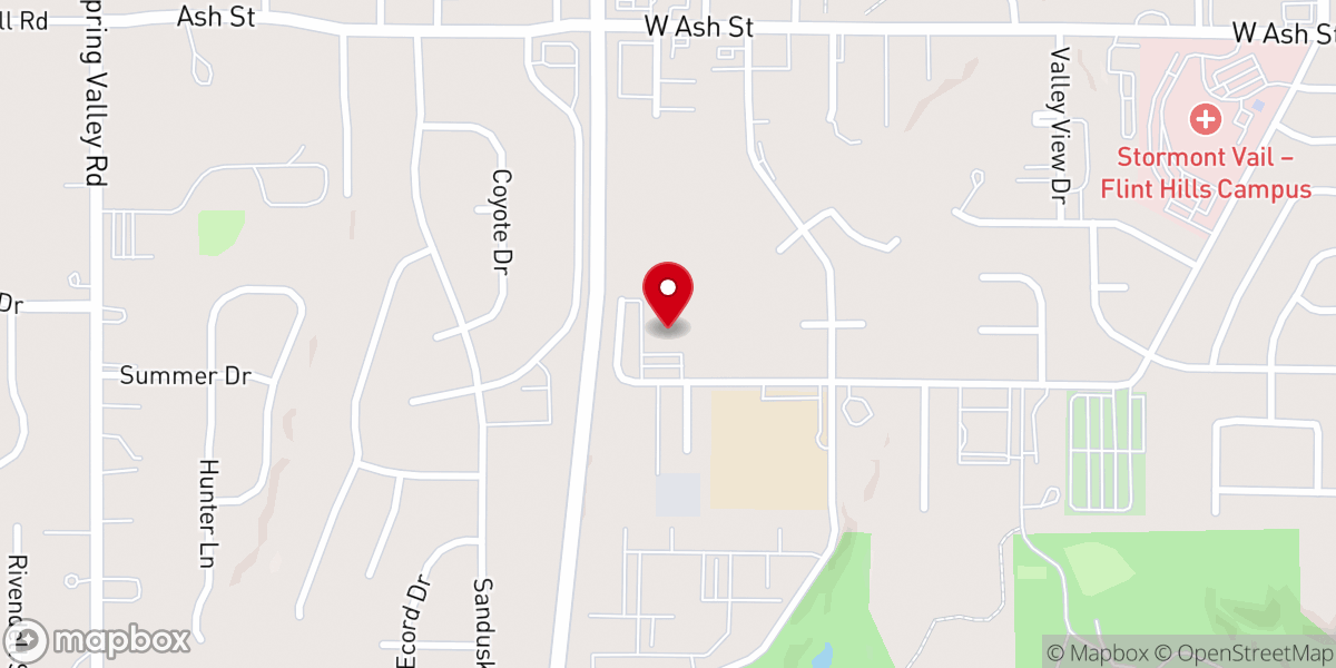 Map showing location of Living Word International Ministries