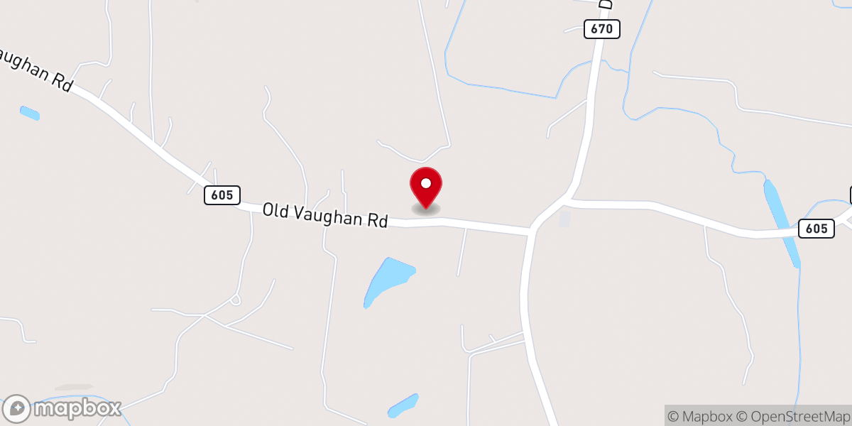 Map showing location of New Beginning Apostolic Deliverance Center