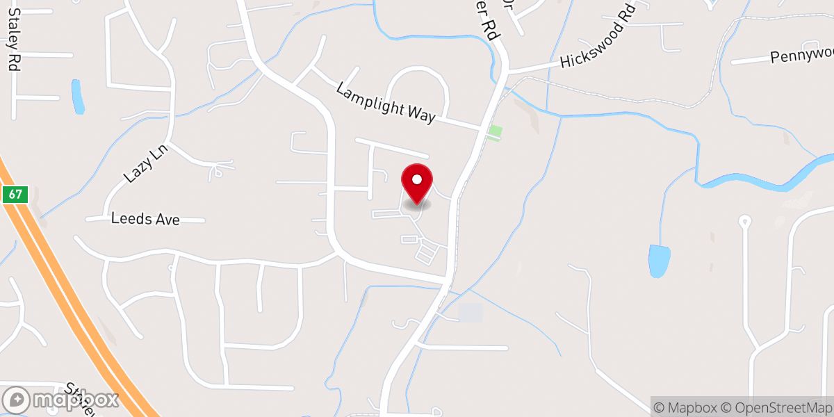 Map showing location of Word of Life Tabernacle