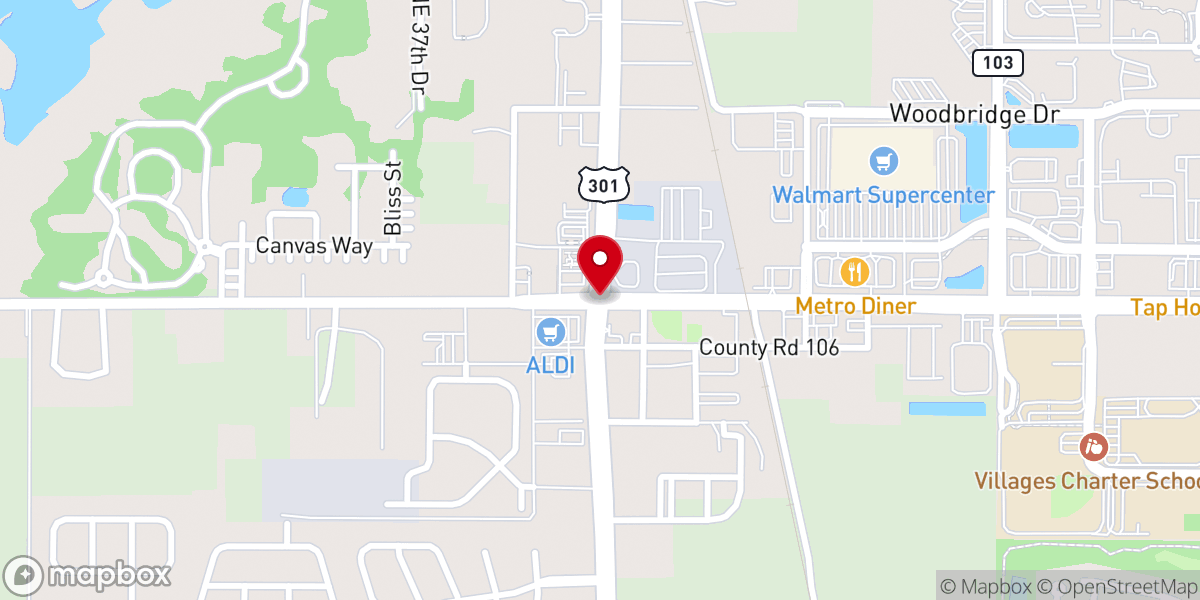 Map showing location of Residents Encounter Christ of Mid-florida Inc