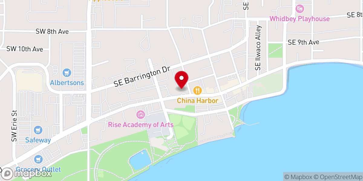 Map showing location of Grace Evangelical Church