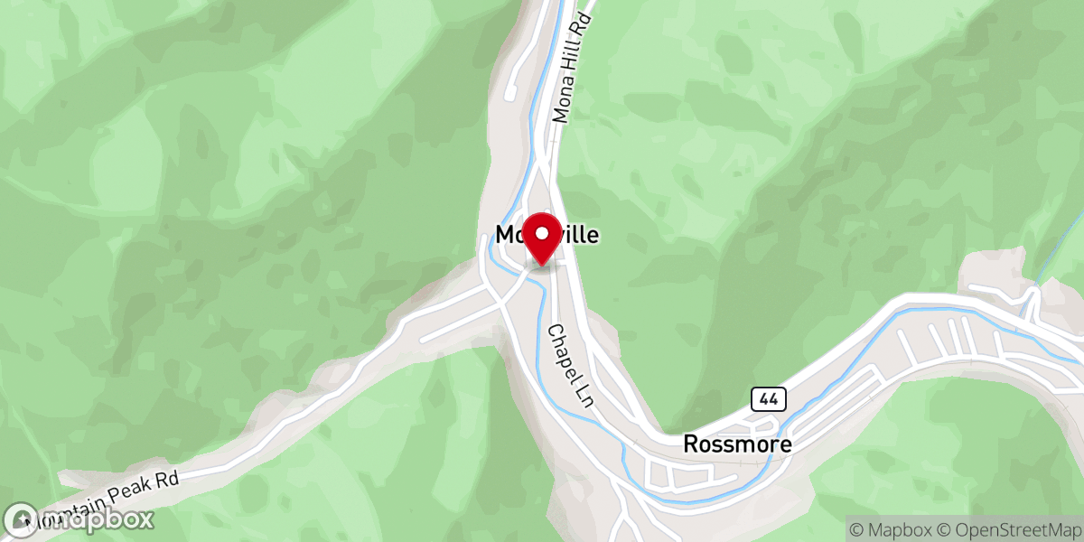 Map showing location of New Day Family Worship CE