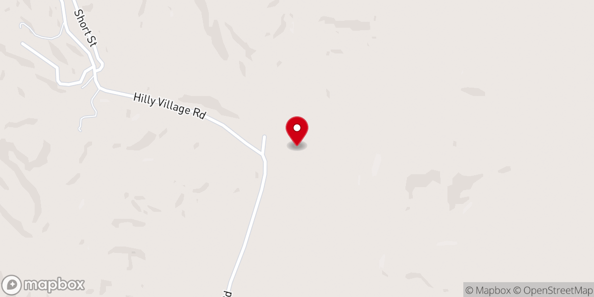 Map showing location of Foothills Cowboy Church